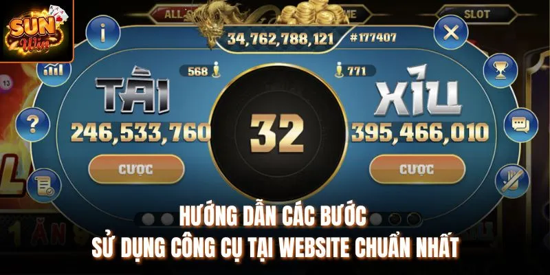 Hướng dẫn các bước sử dụng công cụ tại website chuẩn nhất